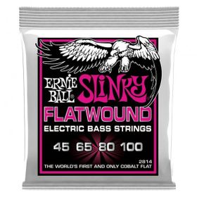 Ernie Ball P02814 45-100 Super Slinky Flatwound Bas Gitar Teli