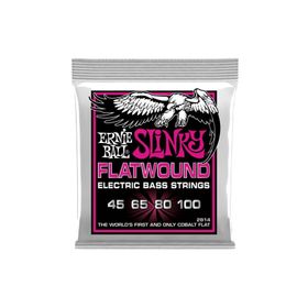 Ernie Ball P02814 45-100 Super Slinky Flatwound Bas Gitar Teli