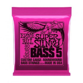 Ernie Ball P02824 40-125 Super Slinky Nickel Bas Gitar Teli