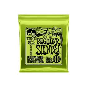 Ernie Ball P03221 3'lü Regular Slinky 3 Pack Elektro Teli