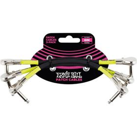 Ernie Ball P06059 6'' Düz Açılı 3'lü Kablo