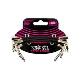 Ernie Ball P06220 3" 7.5 cm 3'lü Flat Ribbon Patch Kablosu
