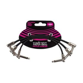 Ernie Ball P06221 6'' 15 cm 3'lü Flat Ribbon Patch Kablosu