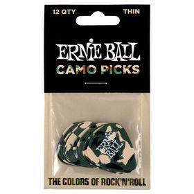 Ernie Ball P09221 12 Adet Camouflage Thin Pena