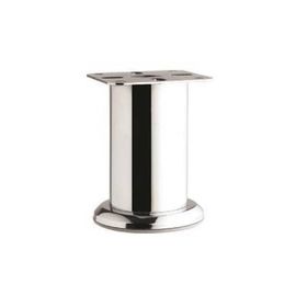 Eroğlu 10 cm Metal Krom Ayak Çap 51 mm Mobilya Ayağı