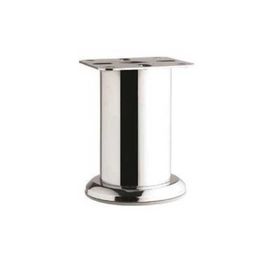 Eroğlu 12 cm Metal Krom Ayak Çap 51 mm Mobilya Ayağı