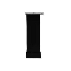 Eroğlu 401-01-25-02 40x40 mm 25 cm Siyah Metal Düz Ayak