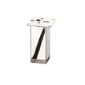 Eroğlu 401-10-8-18 Krom 8 cm 50x50 mm Metal Düz Ayak