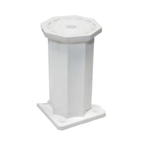 Eroğlu Gold Beyaz 10 cm Sekizgen Plastik Ayak
