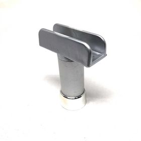 Eroğlu U Geçme 8 cm Mat Krom Cap 30'luk Alüminyum Ayak