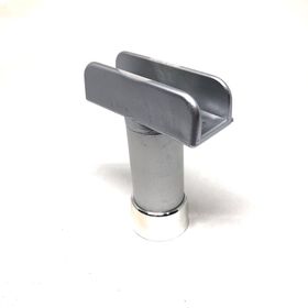 Eroğlu U Geçme 8 cm Mat Krom Cap 30'luk Alüminyum Ayak