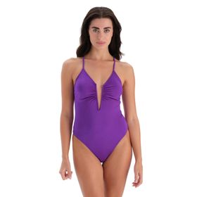 Eros 24SW85043EGB Mor Sabit Kadın Askılı Mayo