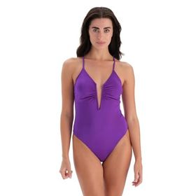 Eros 24SW85043EGB Mor Sabit Kadın Askılı Mayo