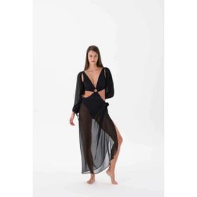 Eros 4155MY Kollu Siyah Mayokini