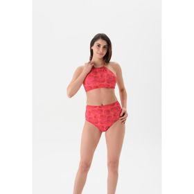Eros 4180BK Halter Nar Çiçeği Bikini
