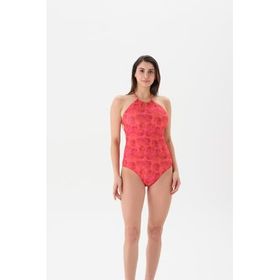 Eros 4181MY Halter Nar Çiçeği Yüzücü Mayosu