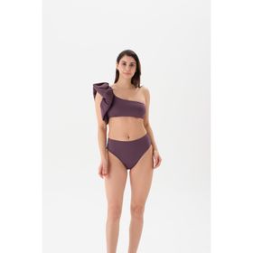 Eros 4310BK Tek Omuz Mürdüm Bikini