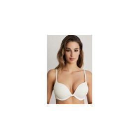 Eros ERSK130 Ekru Lilyum Kulaklı Double Push-Up Sütyen