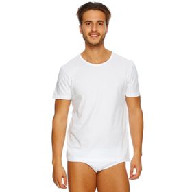 Eros ES011522 Beyaz 2'li Erkek T-Shirt