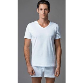 Eros ES011529 Beyaz 2'li Erkek T-Shirt