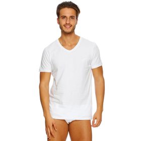 Eros ES011529 Beyaz 2'li Erkek T-Shirt