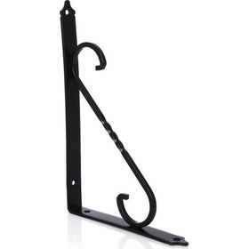 Ersa Ferforje Dekoratif Raf Altı 110x155 mm Siyah Raf Ayağı