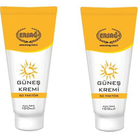Ersağ 100 ml Spf50+ Güneş Kremi