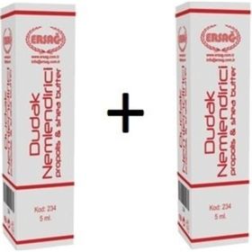 Ersağ 2 Adet 5 ml Dudak Nemlendiricisi
