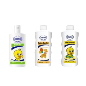 Ersağ 200 ml Bebek Yağı + 300 ml Bebek Duş Jeli + 300 ml Bebek Şampuanı