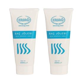 Ersağ 2x200 ml Islak Görünümlü Saç Jölesi