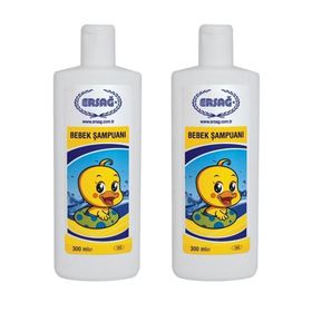 Ersağ 2x300 ml Duş Jeli Bebek Şampuanı