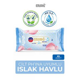 Ersağ 85 Adet Islak Havlu