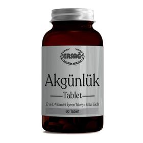 Ersağ Akgünlük C ve D Vitamini İçeren 60 Tablet