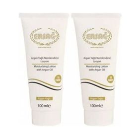 Ersağ Argan Yağlı Nemlendirici 2x100 ML Losyon