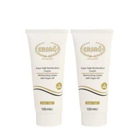 Ersağ Argan Yağlı Nemlendirici Losyon 2x100 ml * 2 Adet Ersağ-206x2