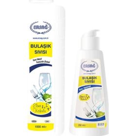 Ersağ Boş Aparat+1000 ml Elma Kokulu Bulaşık Sıvısı