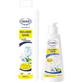 Ersağ Boş Aparat+1000 ml Elma Kokulu Bulaşık Sıvısı