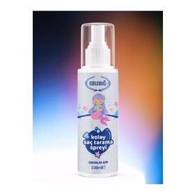 Ersağ Çocuklar İçin 200 ml Kolay Saç Tarama Spreyi