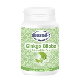 Ersağ Ginkgo Biloba 60 Kapsül