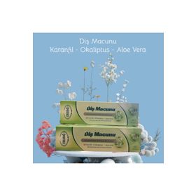 Ersağ Karanfil Okaliptus Aloe Vera 100 ML 2'li Diş Macunu