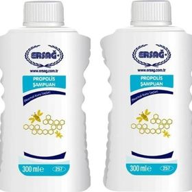 Ersağ Normal Kuru Saçlar 2x300 ml Propolisli Şampuan