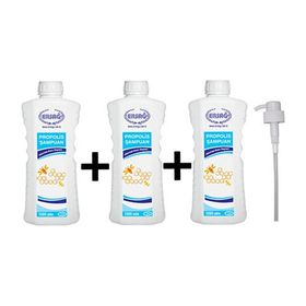 Ersağ Normal Kuru Saçlar 3x1000 ml Propolisli Şampuan