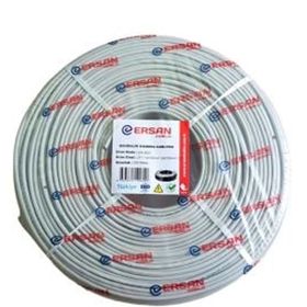 Ersan Kablo 2+1 0.50 mm Cu Bakır 250 mt Güvenlik Kamera Kablosu