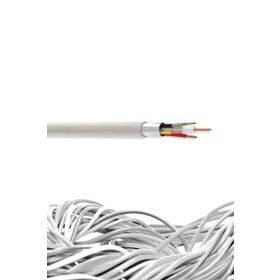 Erse CCTV-AL 1 COAX+4x0.22 mm2 PVC Koaksiyel Kablo