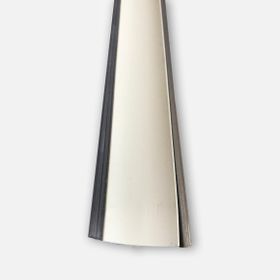 Ersin Beyaz 60 cm İç Bükey Pvc Tezgah Süpürgeliği