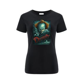 Ert Group It 021 Siyah Kadın T-shirt