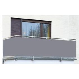 Erta Gri Renk Polyester 60x250 cm 650 gr Balkon Demiri Brandası