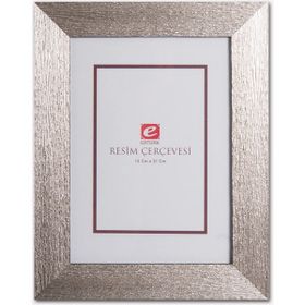Ertürk 15x21 cm Gümüş Ağaç Kabuğu Resim Çerçevesi