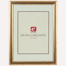 Ertürk 22'lik Altın 10x15 cm Hazır Çerçeve
