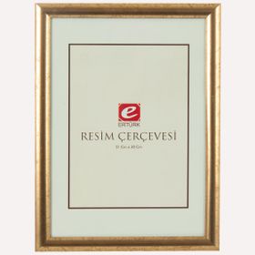 Ertürk 22'lik Altın 10x15 cm Hazır Çerçeve